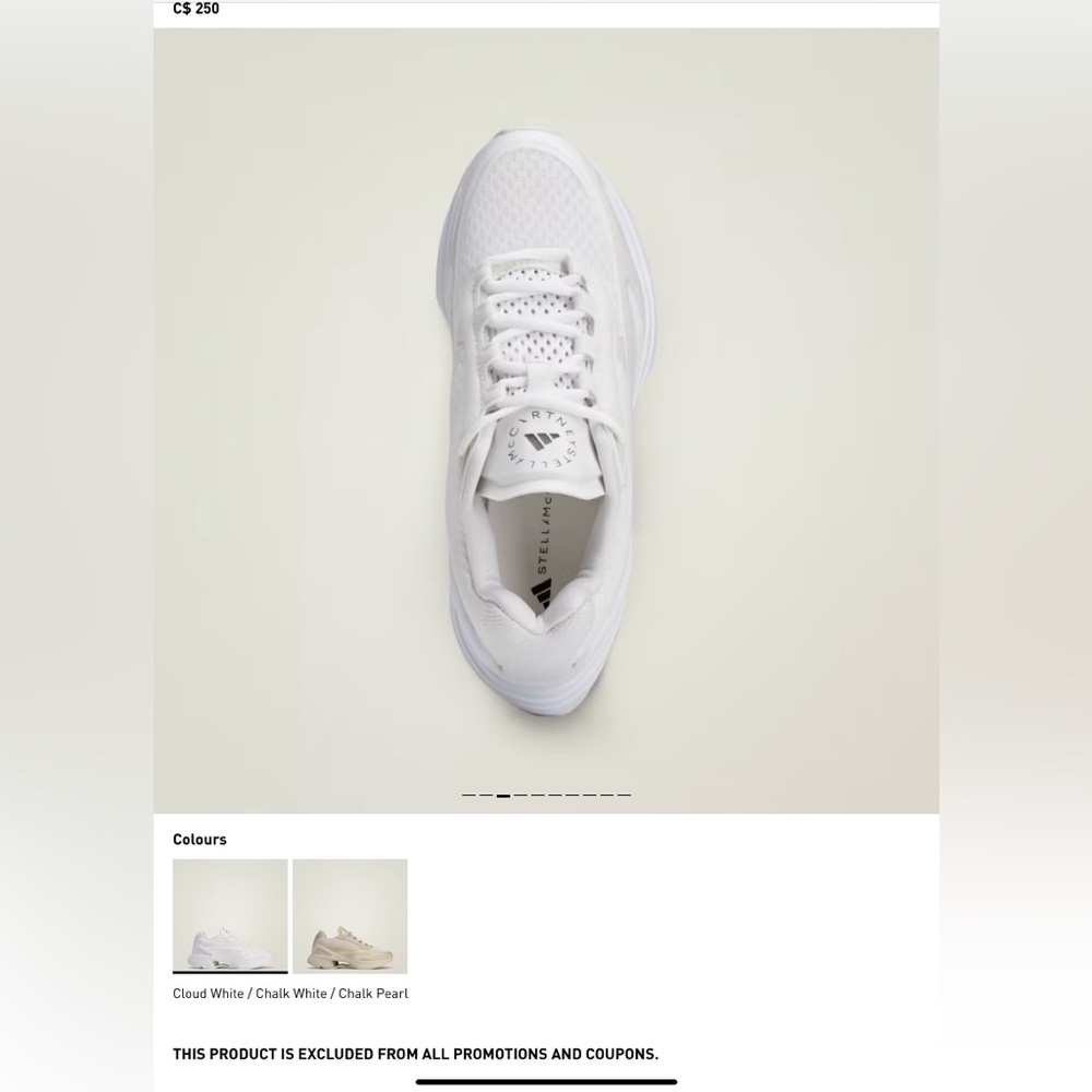 ADIDAS BY STELLA MCCARTNEY SPORTSWEAR 2000 SHOES